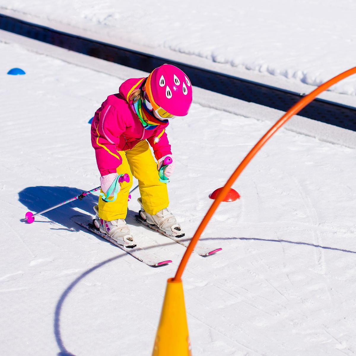 Skischule Lermoos Gruppenkurs Kinder